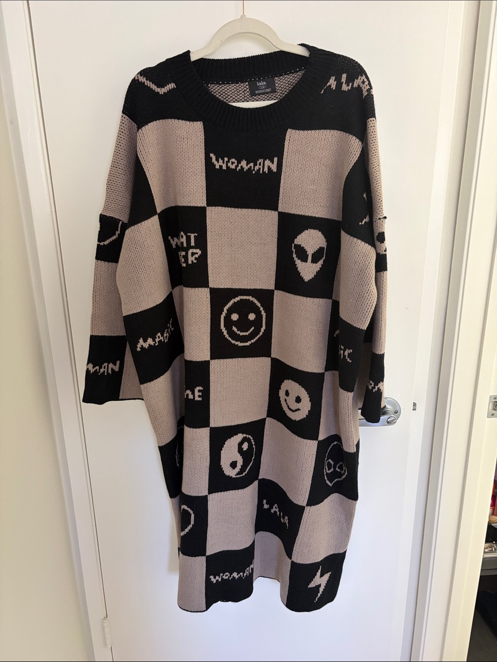 DRESSED IN LALA SWEATER DRESS